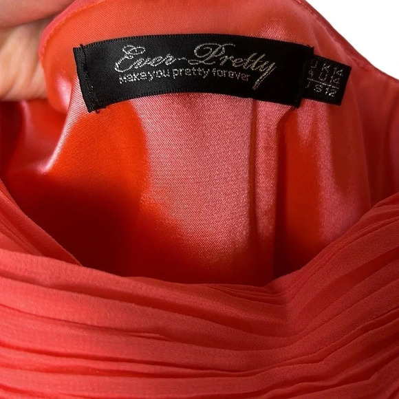 Evening Dress women size Med/Sm. Chiffon like,sheer,overlay,fairy,feminine,event - Picture 15 of 16